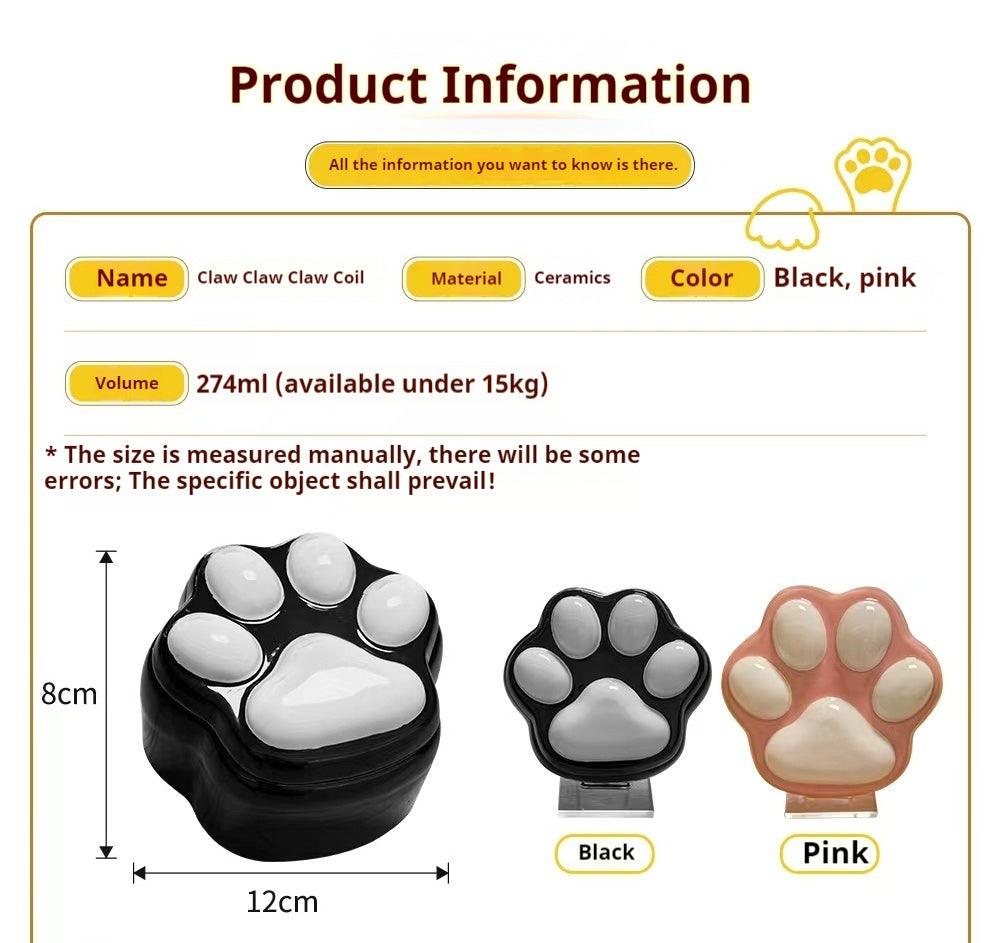 Cat storage jar | Cat memorial jar | Cat urn| Pet ornaments - elysianpet