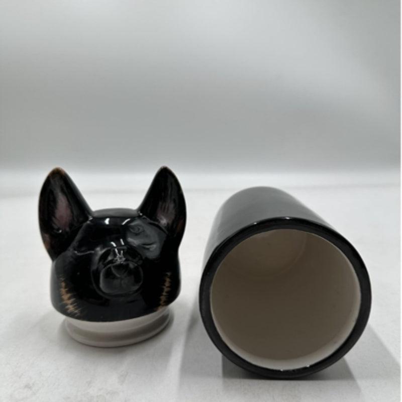 Pet decorations | Customized ceramic hand-painted pet storage box | pet memorial | ceramic hand-painted pet urn | multi-scene pet crafts (Copy) - elysianpet