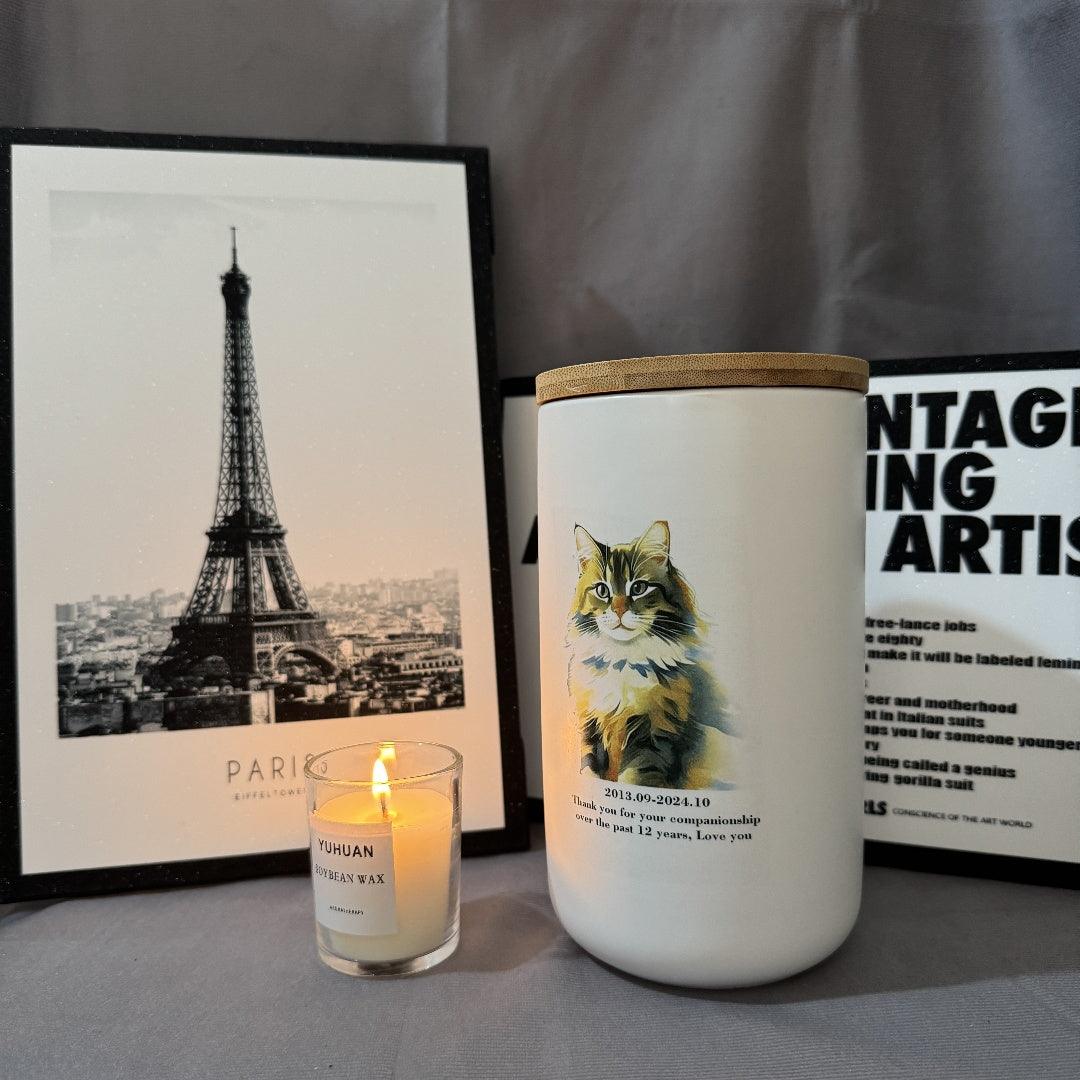 Custom designed painted animal urns for all types of pets - elysianpet