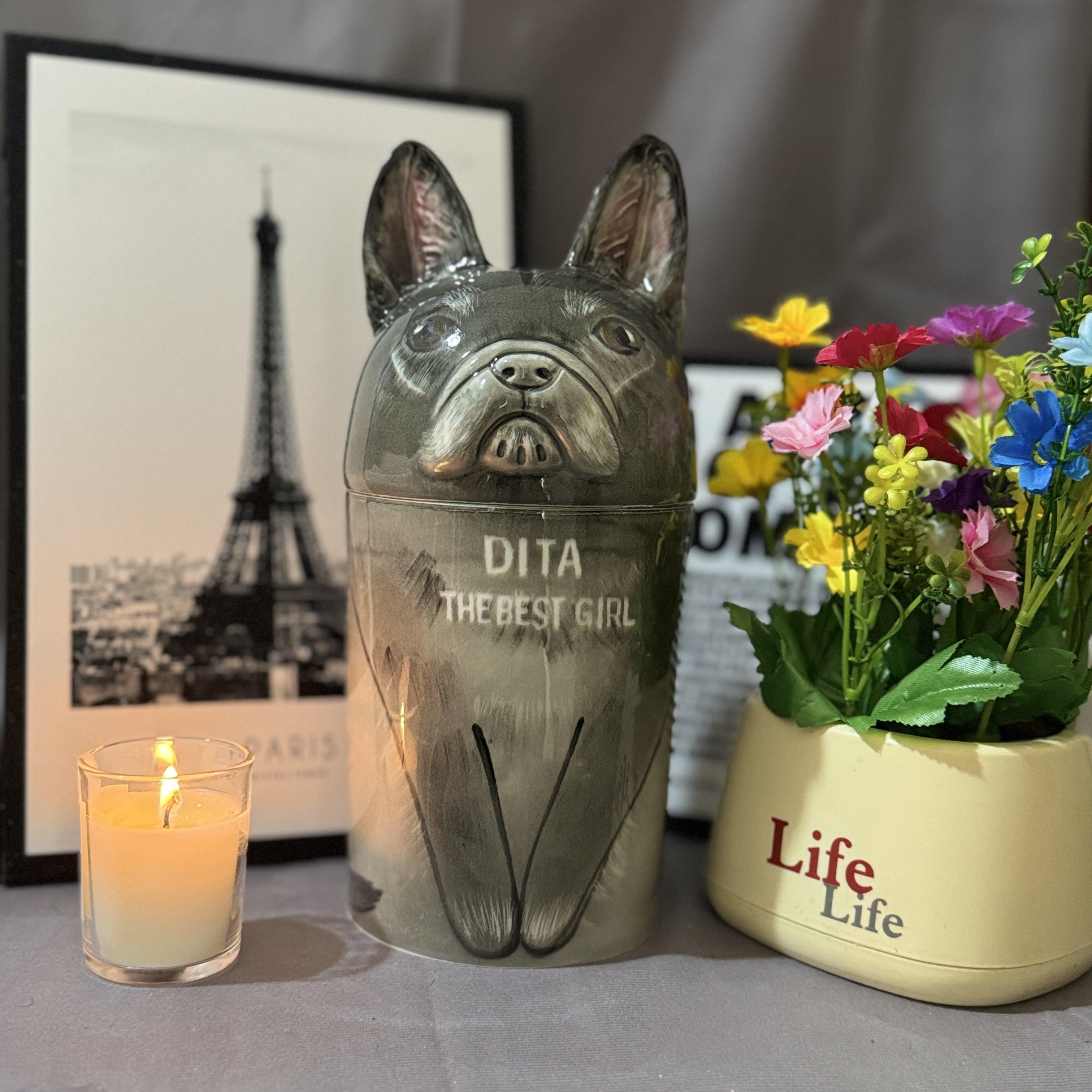 Dog urn | Pet urn| Pet ornaments - elysianpet