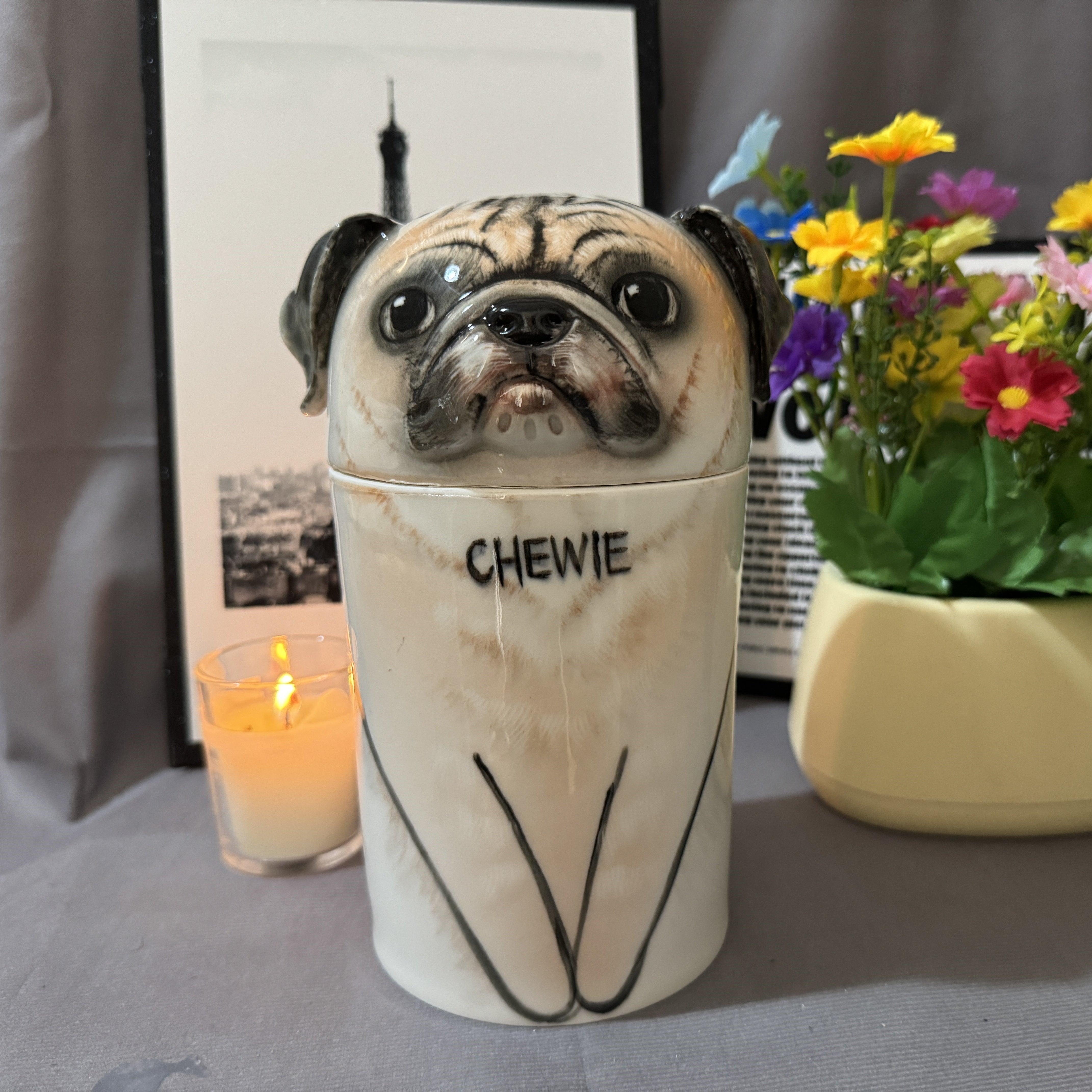 Dog urn | Pet urn| Pet ornaments - elysianpet