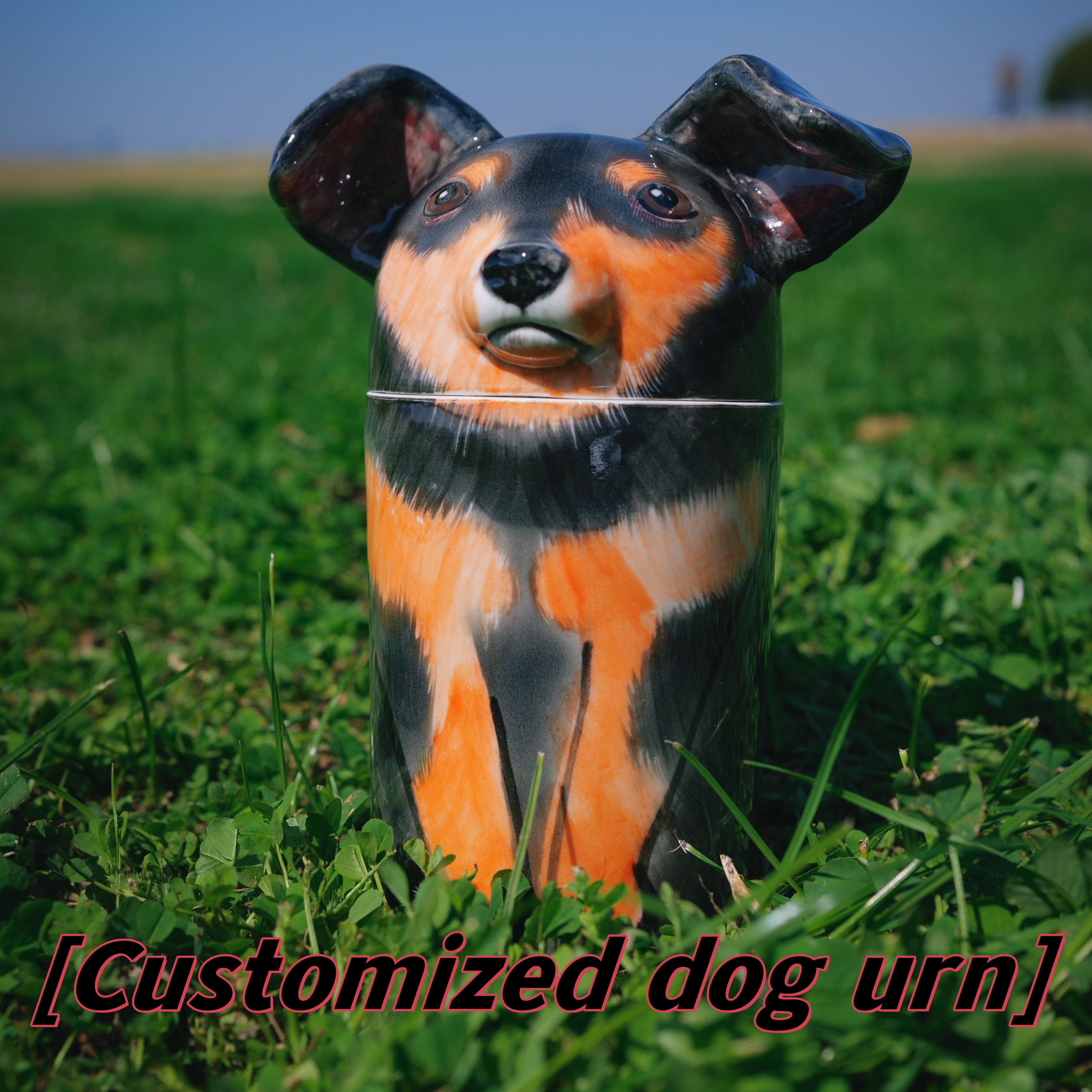 Pet urn, pet urn customization, ceramic urn