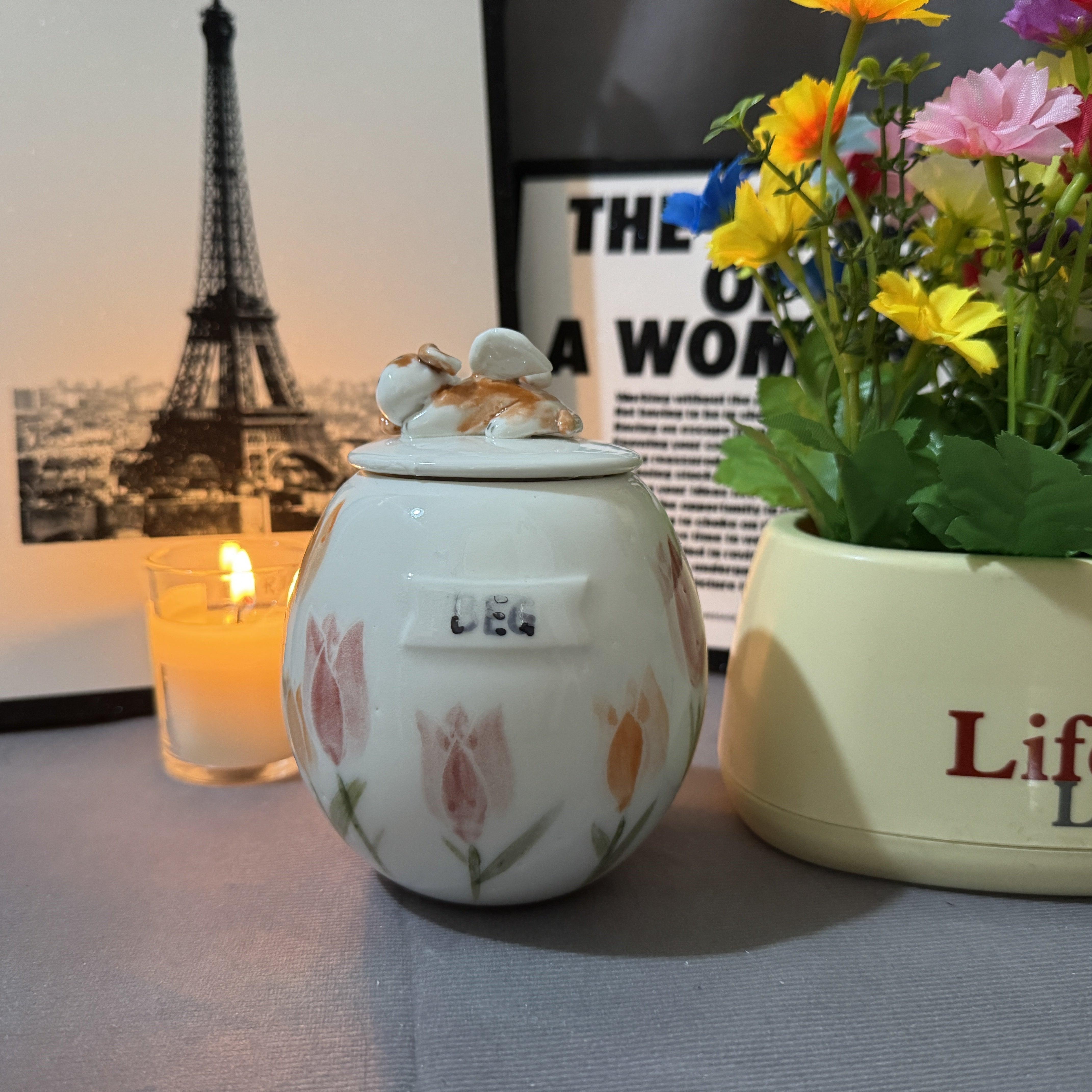 Dog urn | Custom Pet Urn - elysianpet