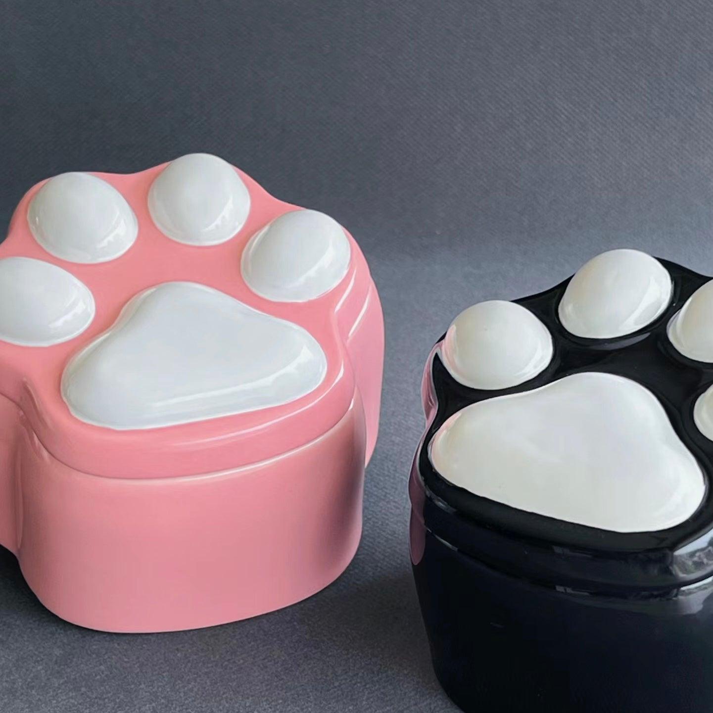 Cat storage jar | Cat memorial jar | Cat urn| Pet ornaments - elysianpet