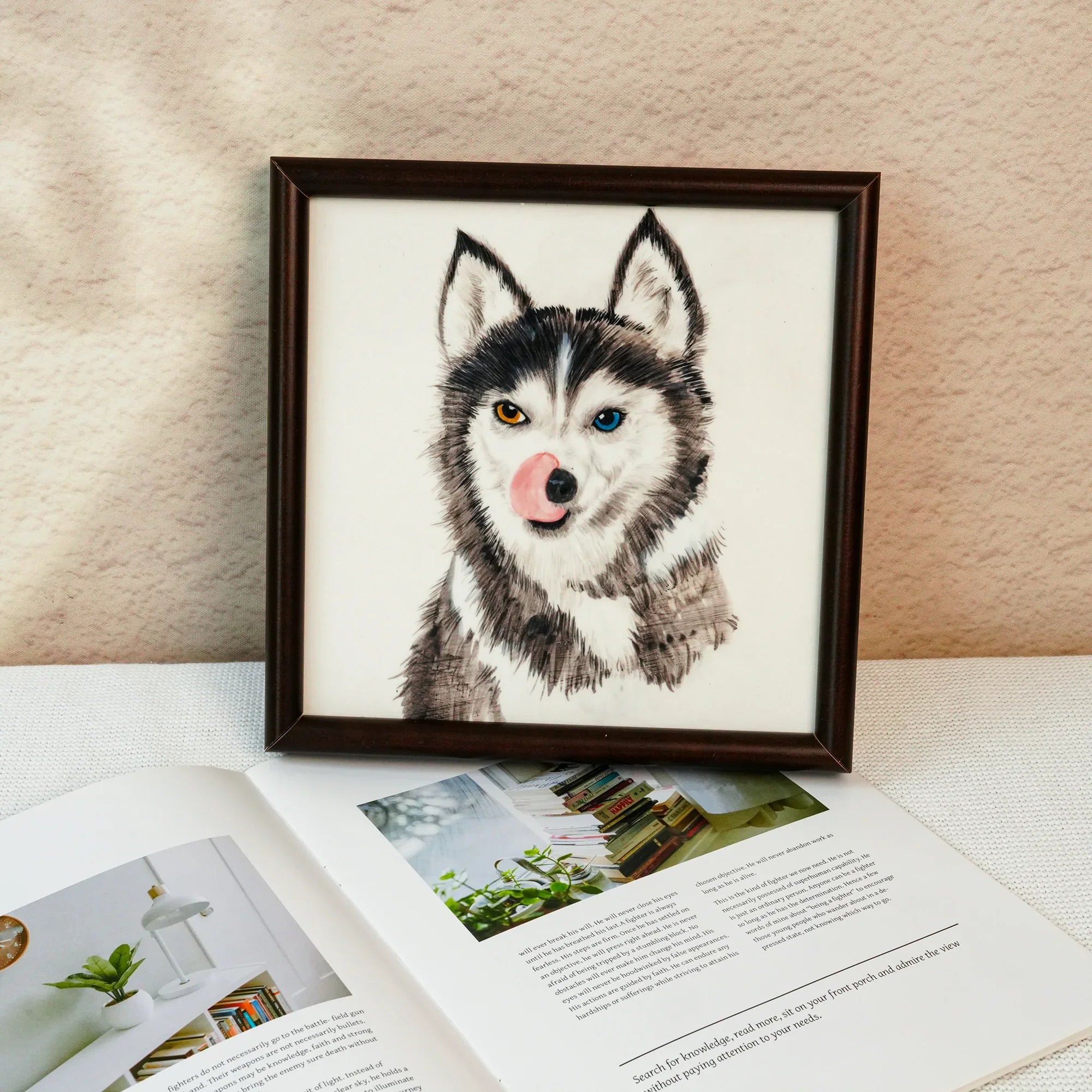 Custom portraits, pet customization, pet portrait customization