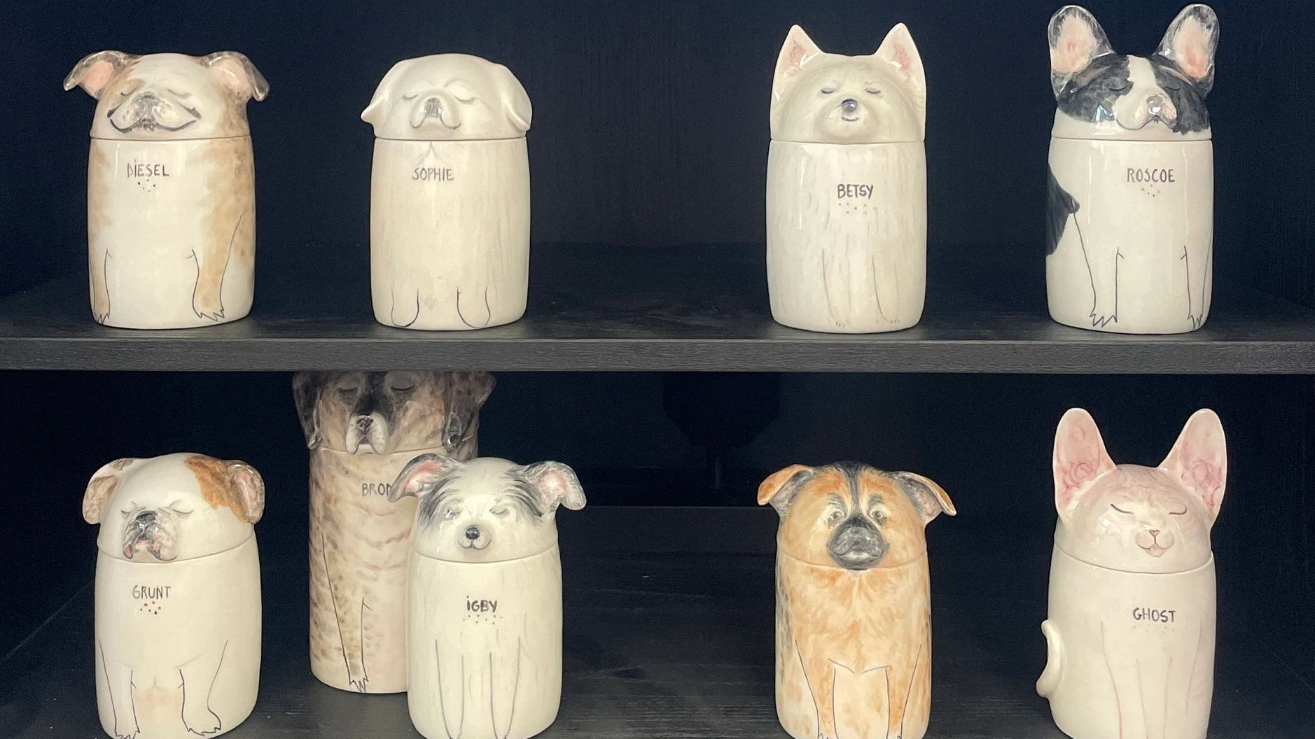 Pet customization, urn customization, pet urn customization, dog urn, cat urn, ceramic urn, pet's only urn