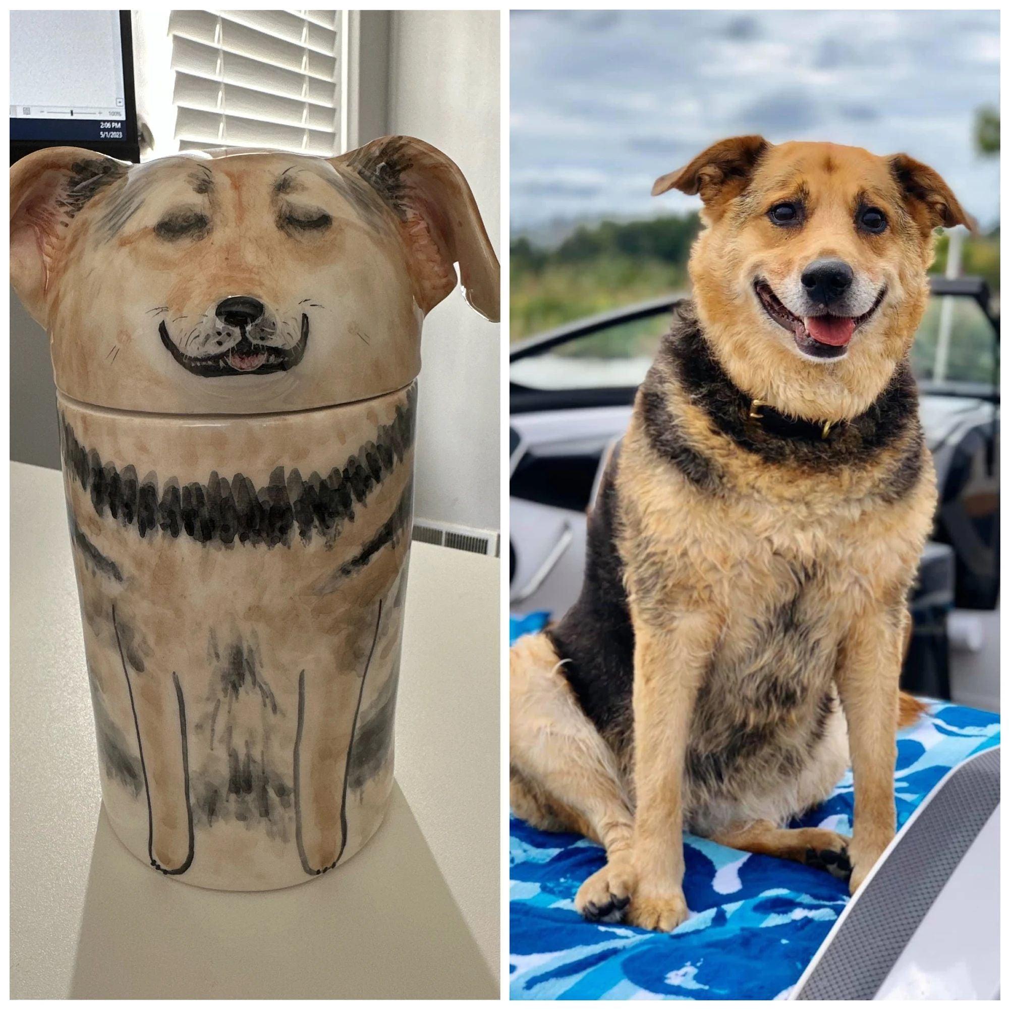 Dog urn | Pet urn| Pet ornaments - elysianpet
