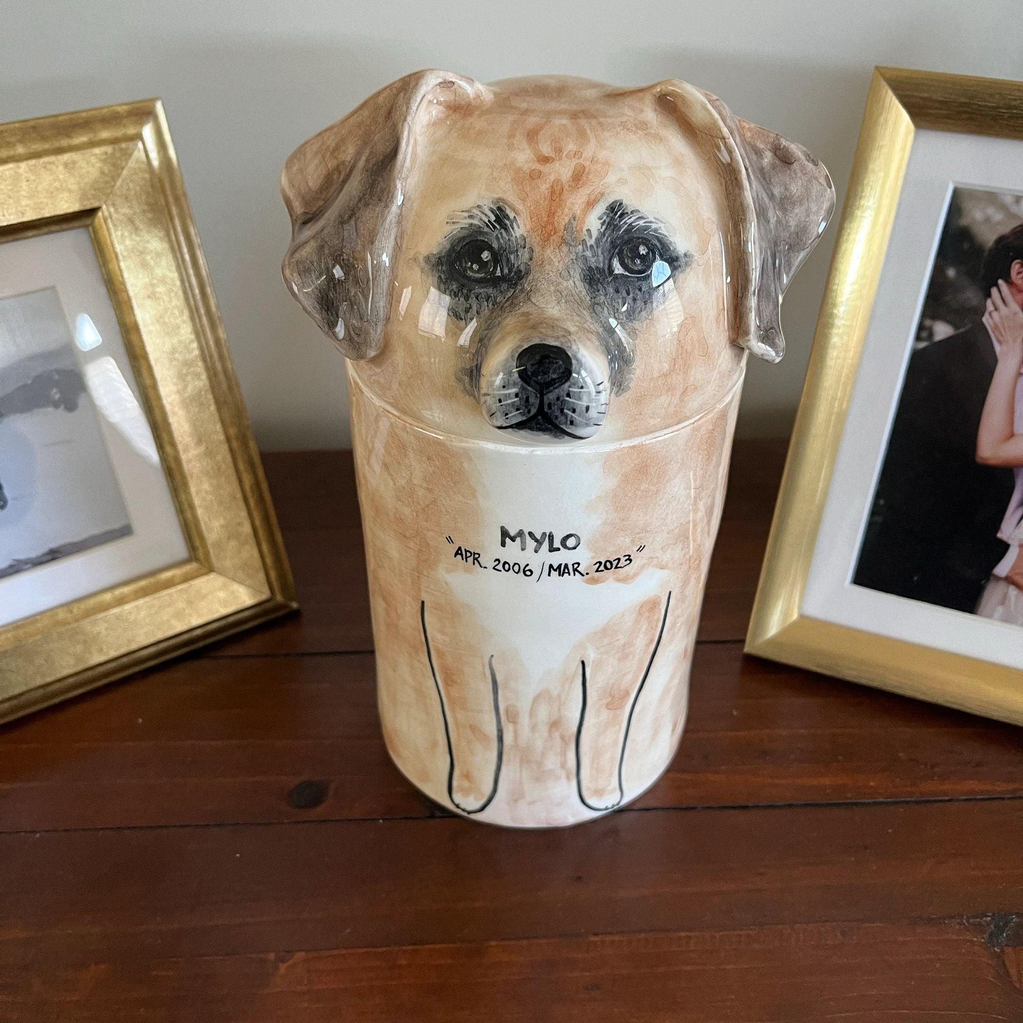 Dog urn | Pet urn| Pet ornaments - elysianpet