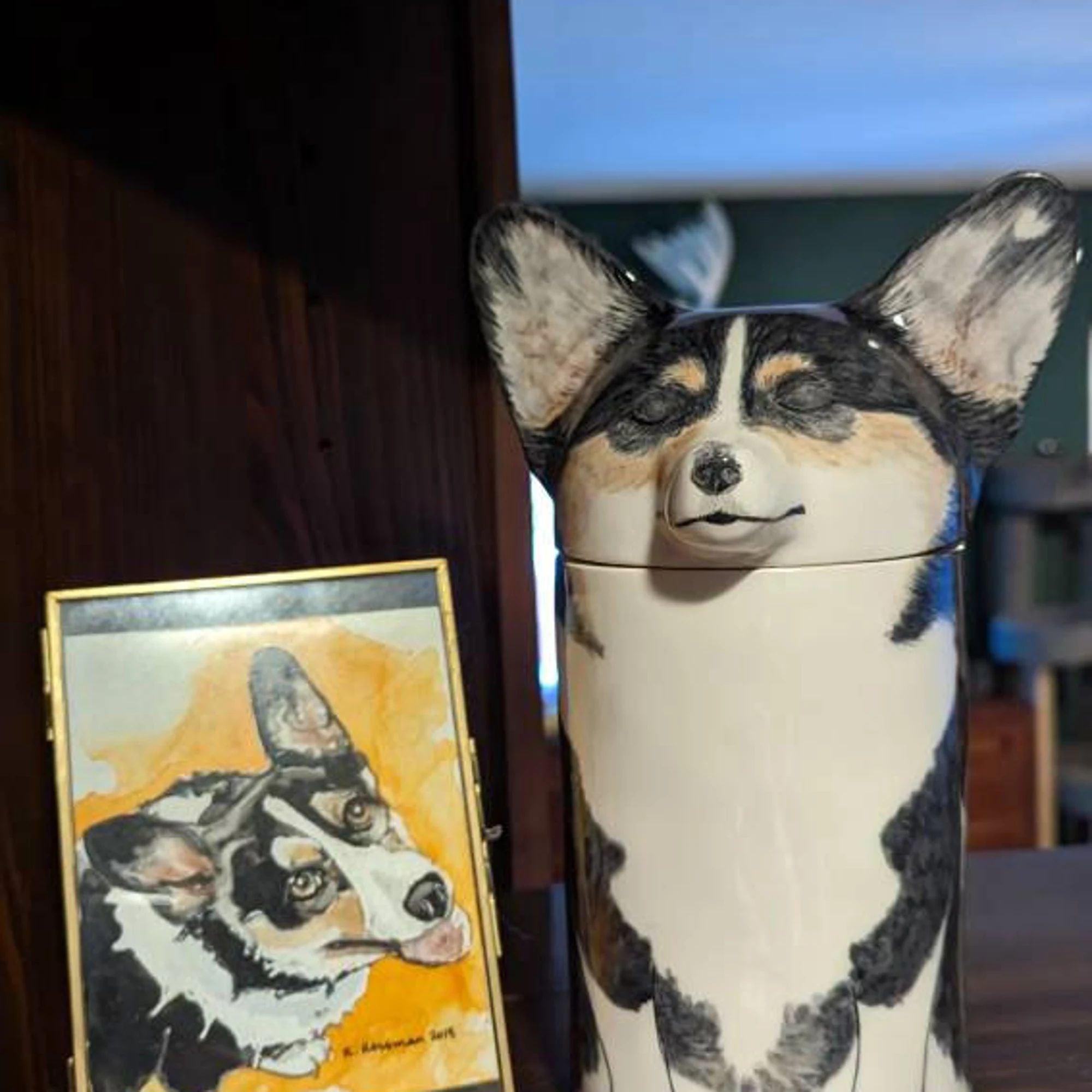 Dog urn | Pet urn| Pet ornaments - elysianpet