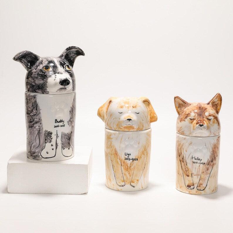 Dog urn | Pet urn| Pet ornaments - elysianpet