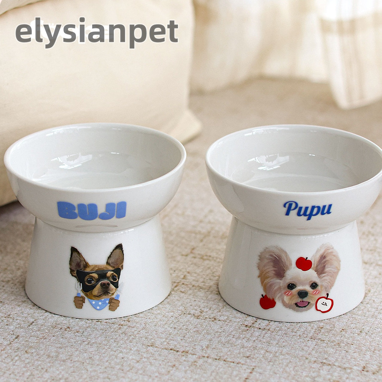 Pet Customized Ceramic Bowl