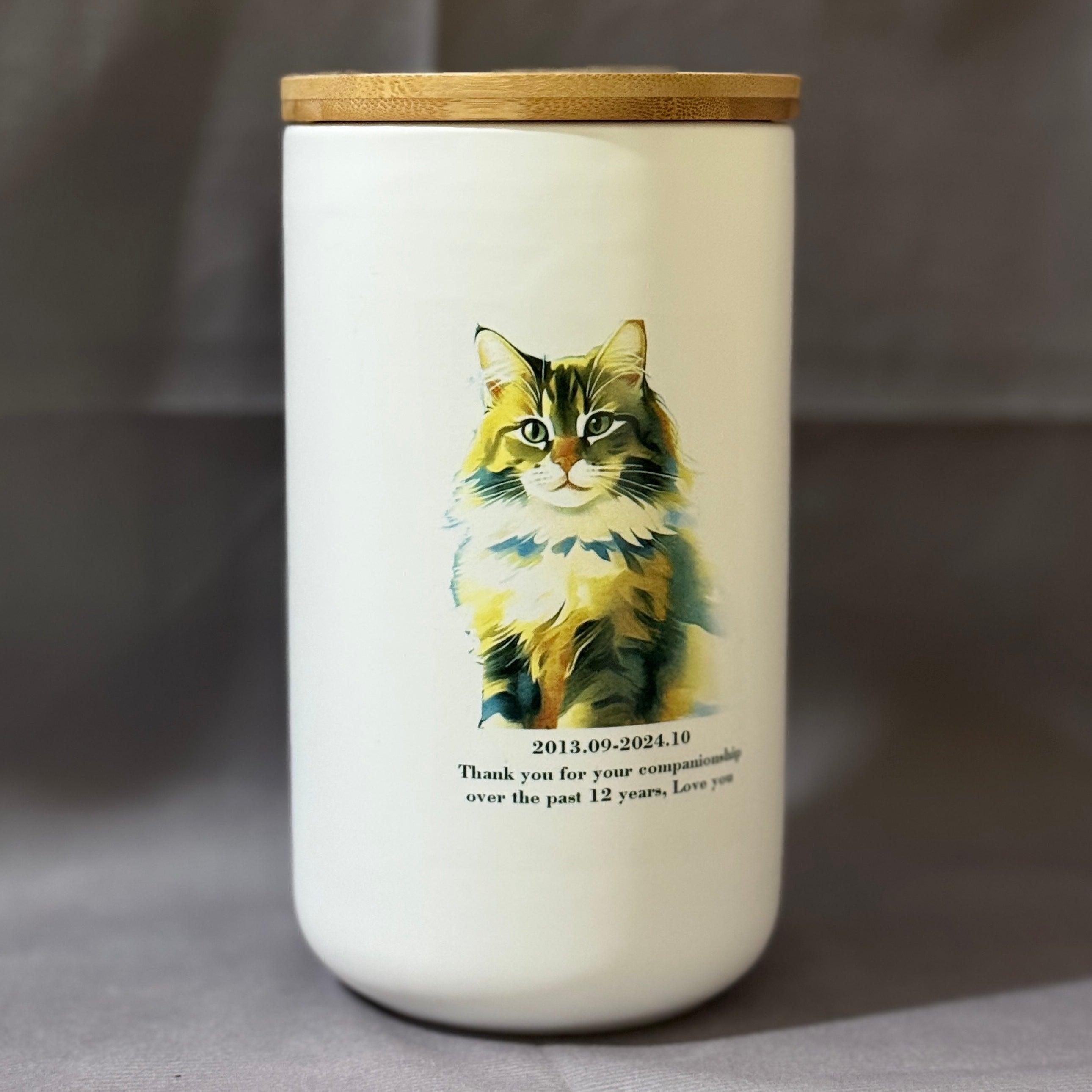 Custom designed painted animal urns for all types of pets - elysianpet