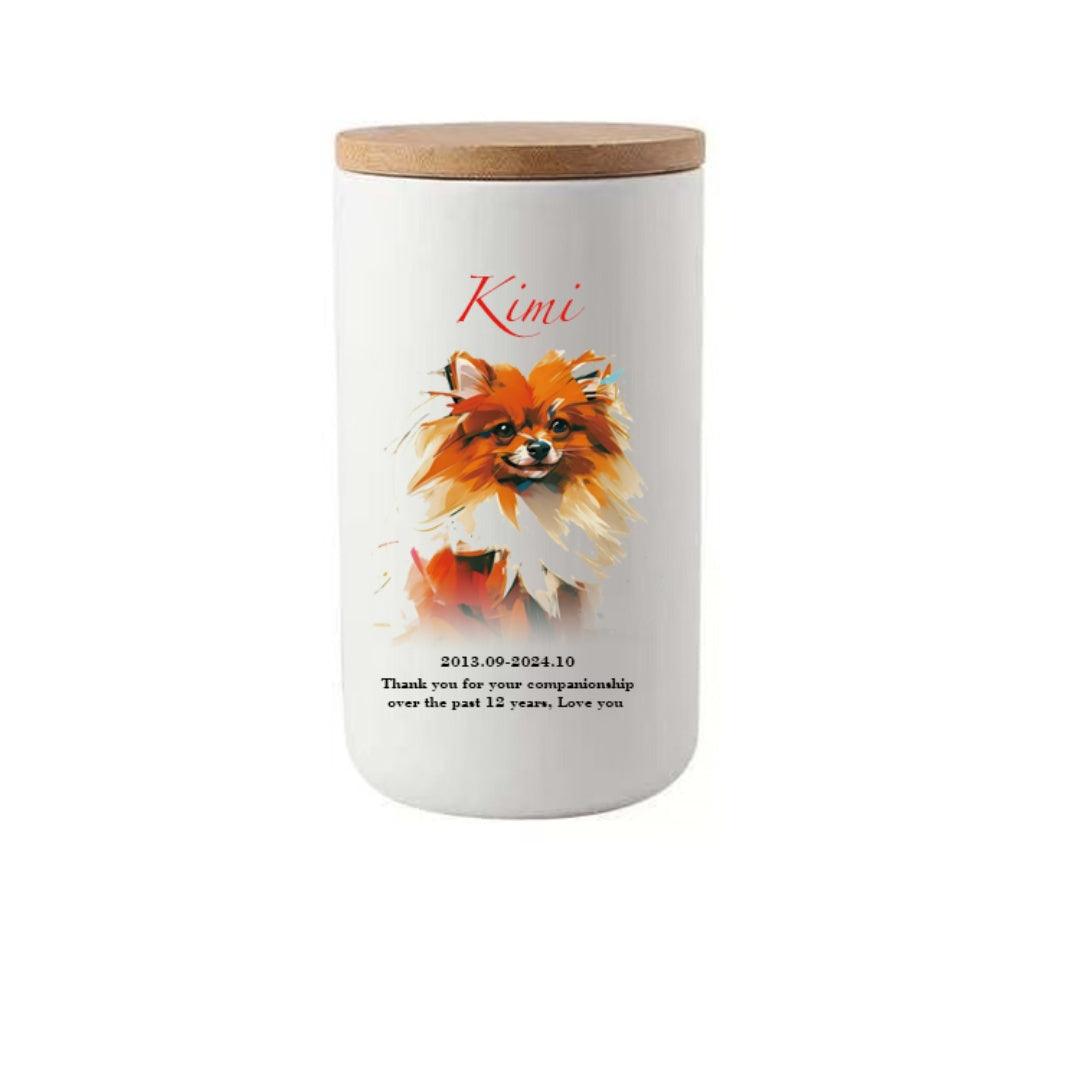 Custom designed painted animal urns for all types of pets - elysianpet