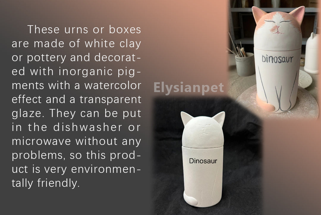Pet customization, urn customization, pet urn customization, dog urn, cat urn, ceramic urn, pet's only urn