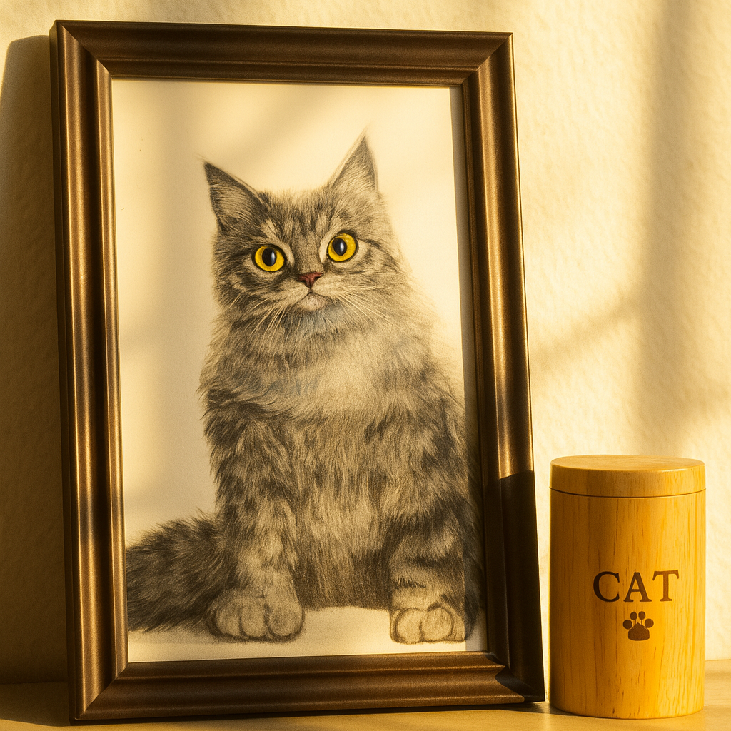 Unique Handcrafted Ceramic Pet Memorial Keepsake