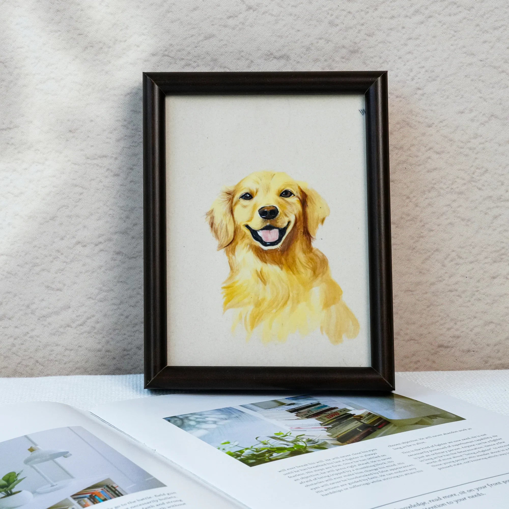 Custom portraits, pet customization, pet portrait customization