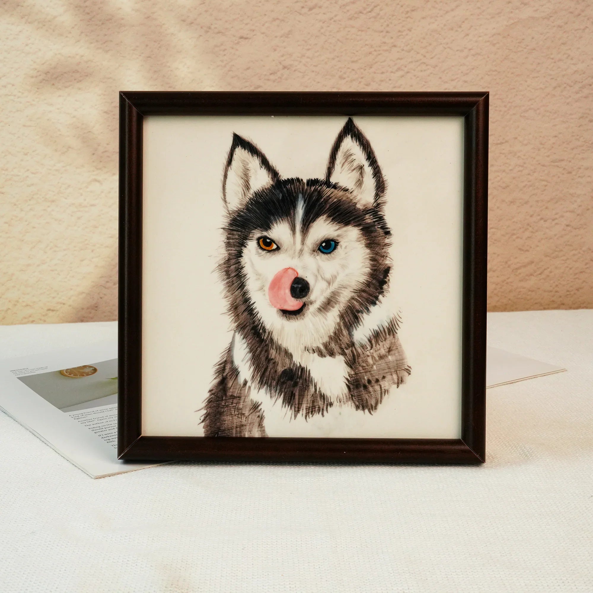 Custom portraits, pet customization, pet portrait customization