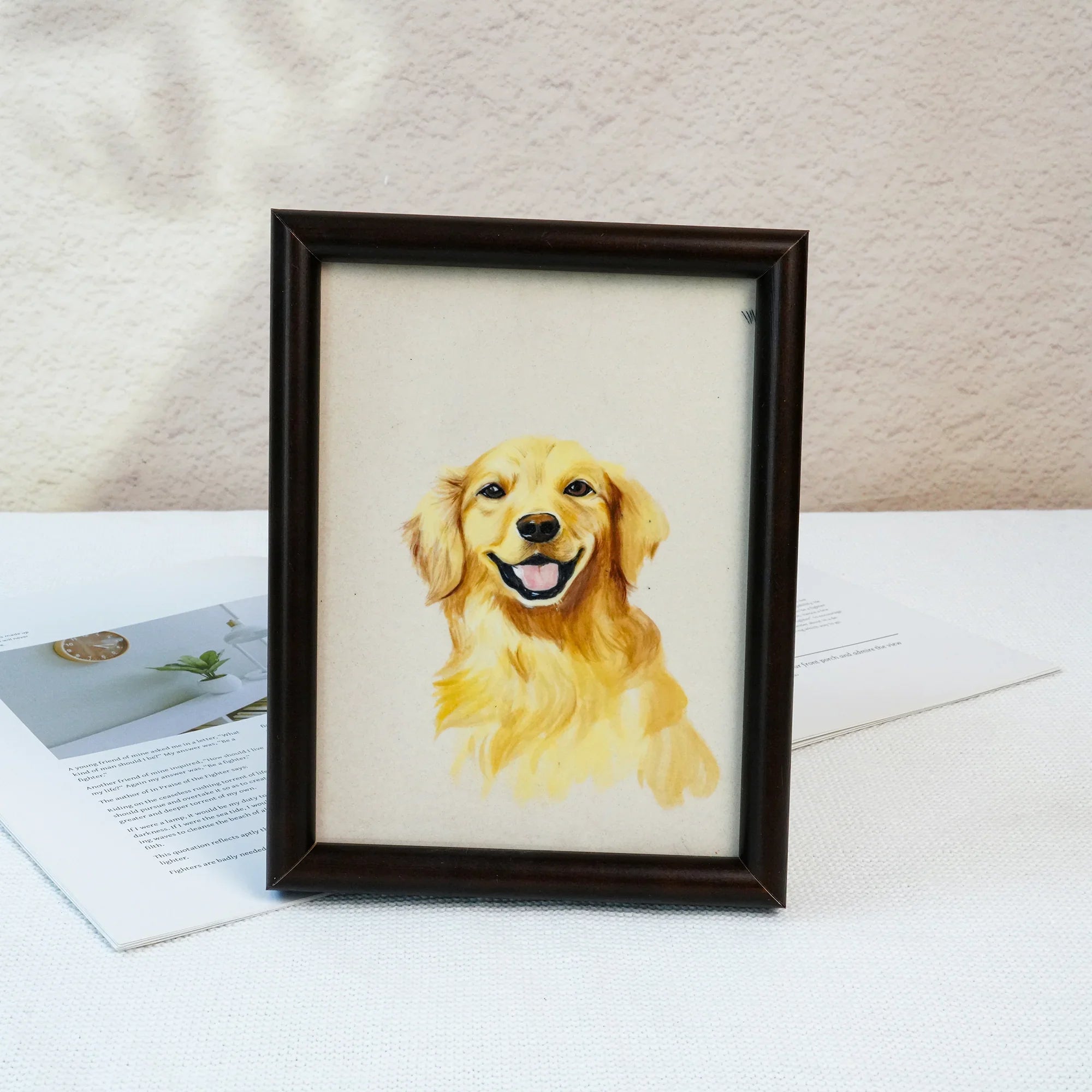 Custom portraits, pet customization, pet portrait customization