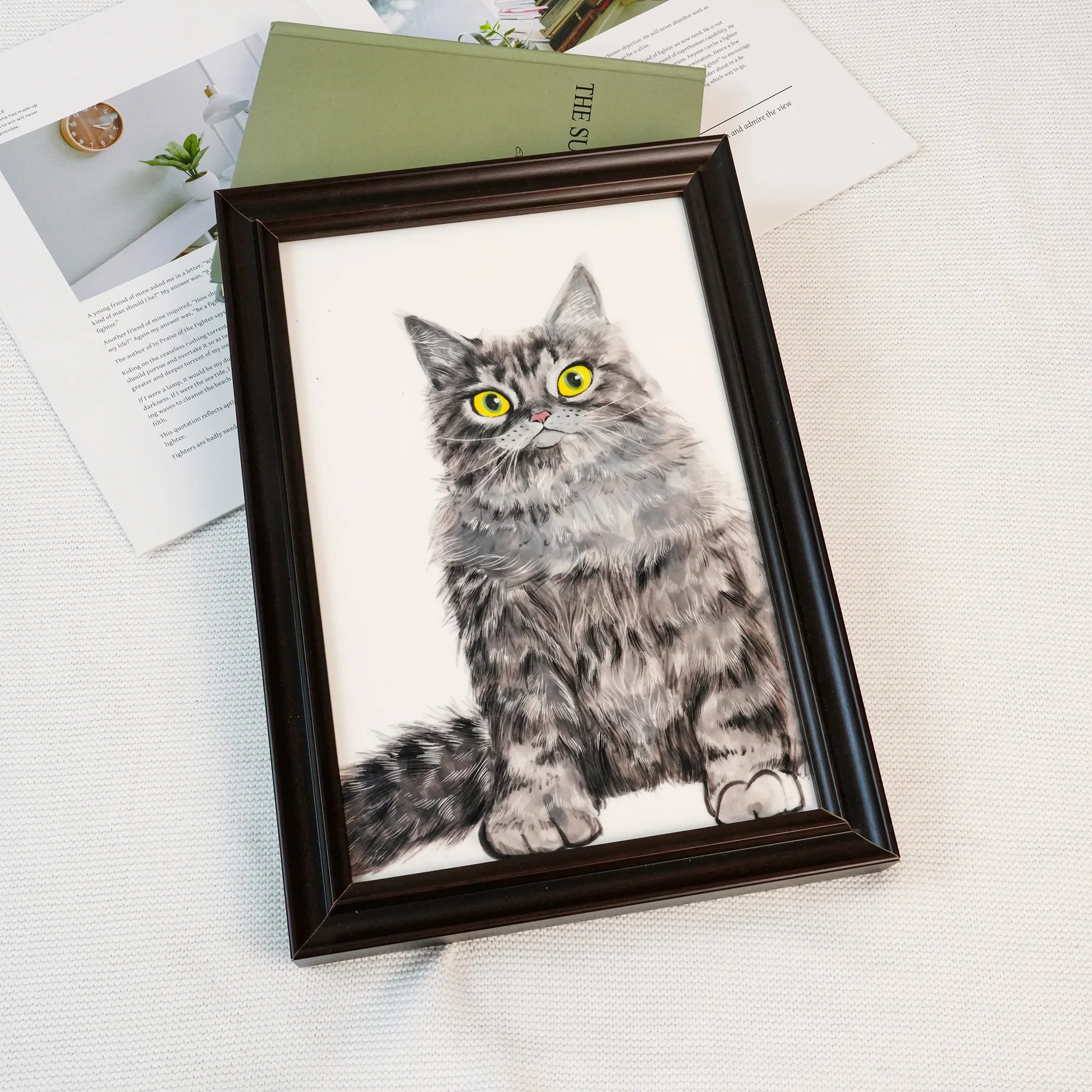 Custom portraits, pet customization, pet portrait customization