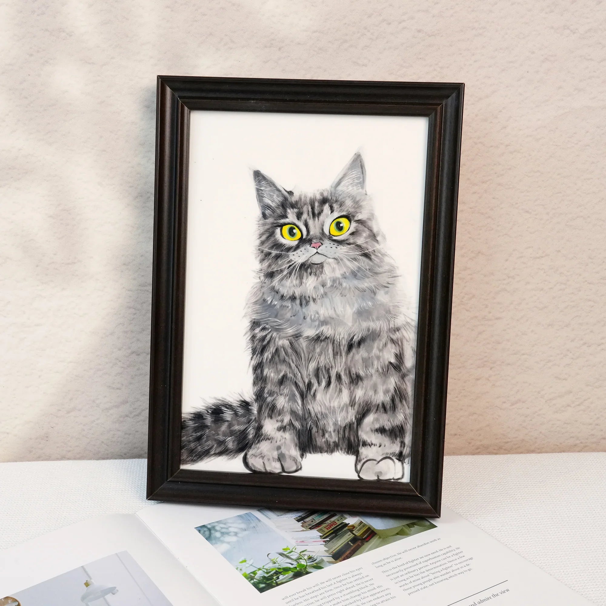 Custom portraits, pet customization, pet portrait customization
