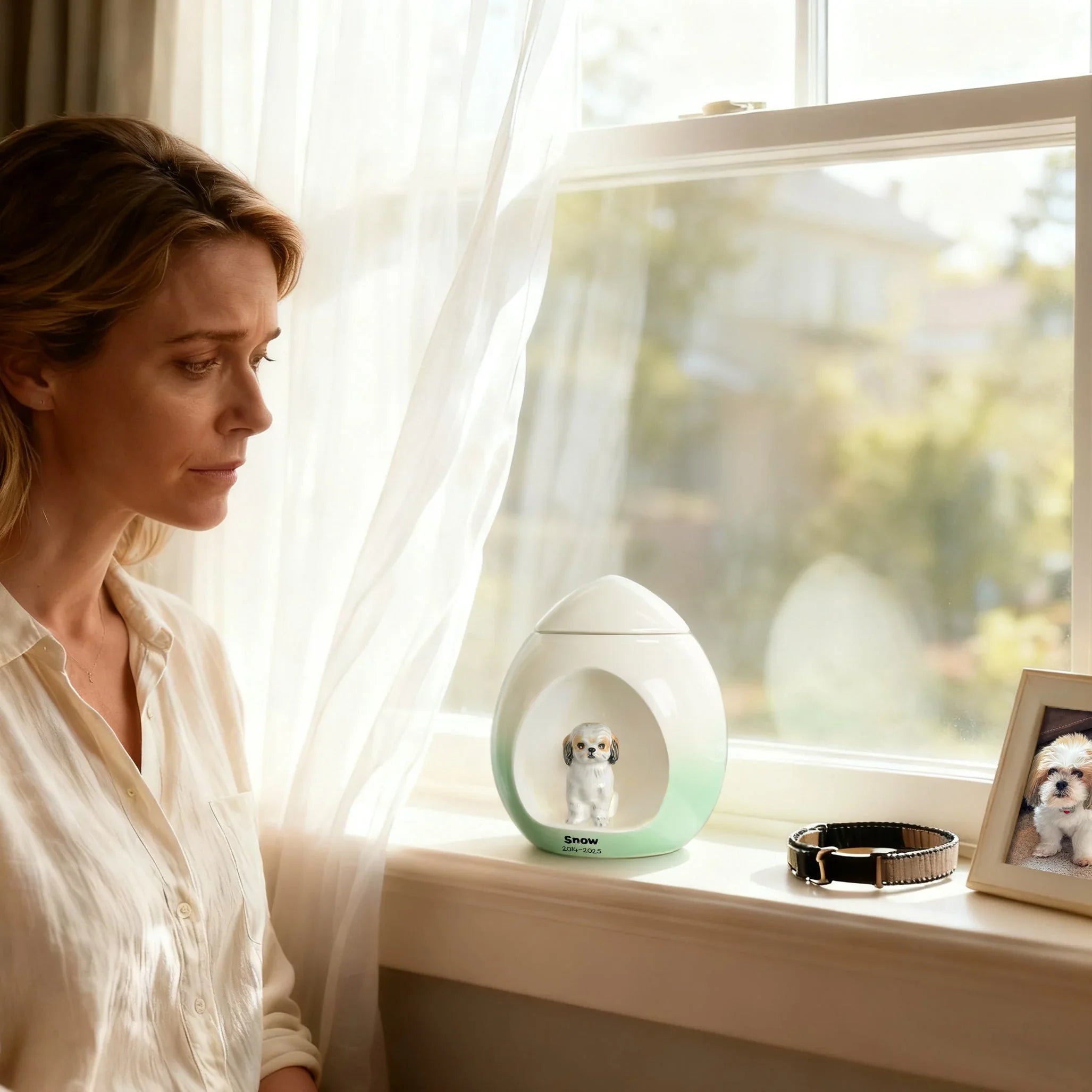 Personalized ceramic keepsakes, handcrafted pet memorials