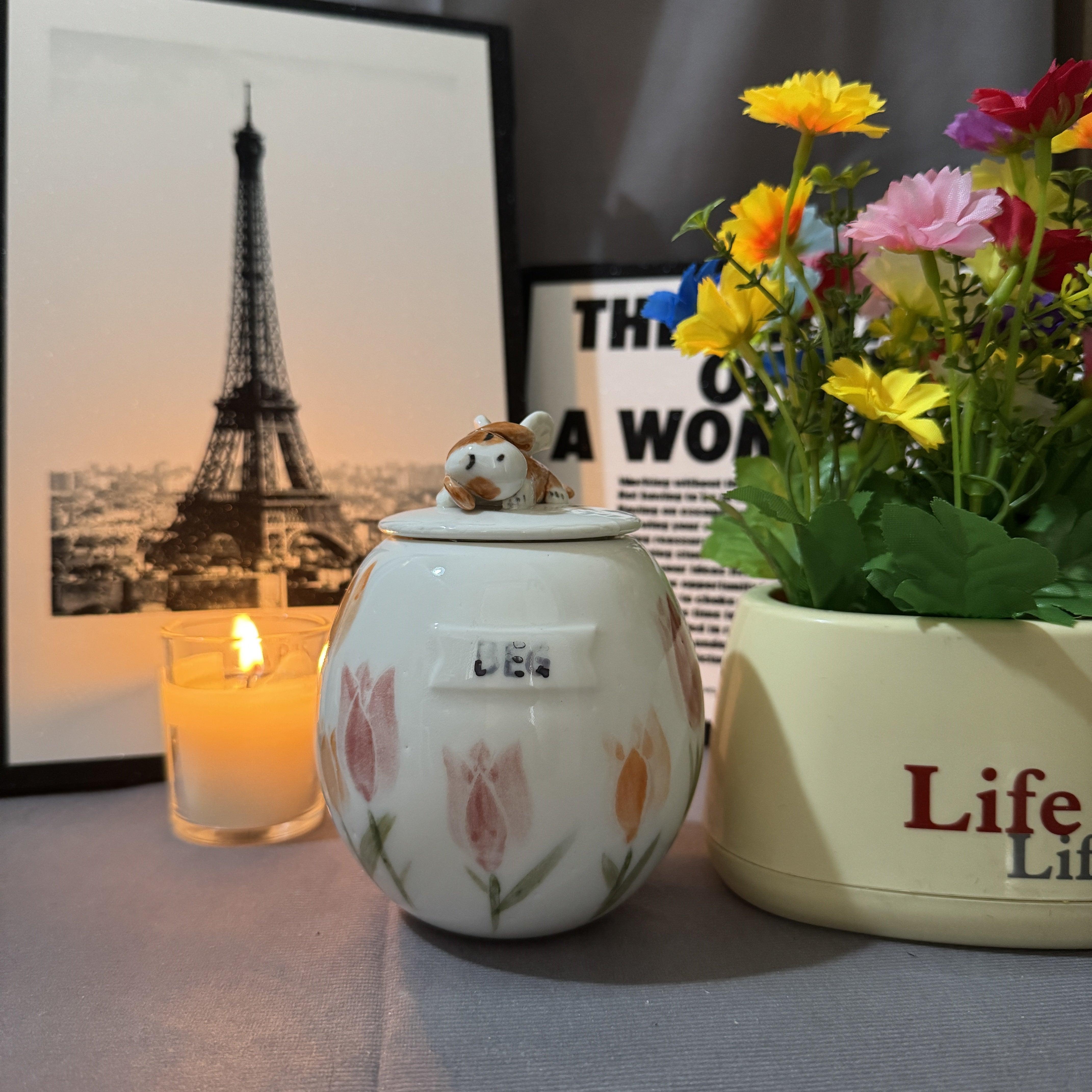 Dog urn | Custom Pet Urn - elysianpet