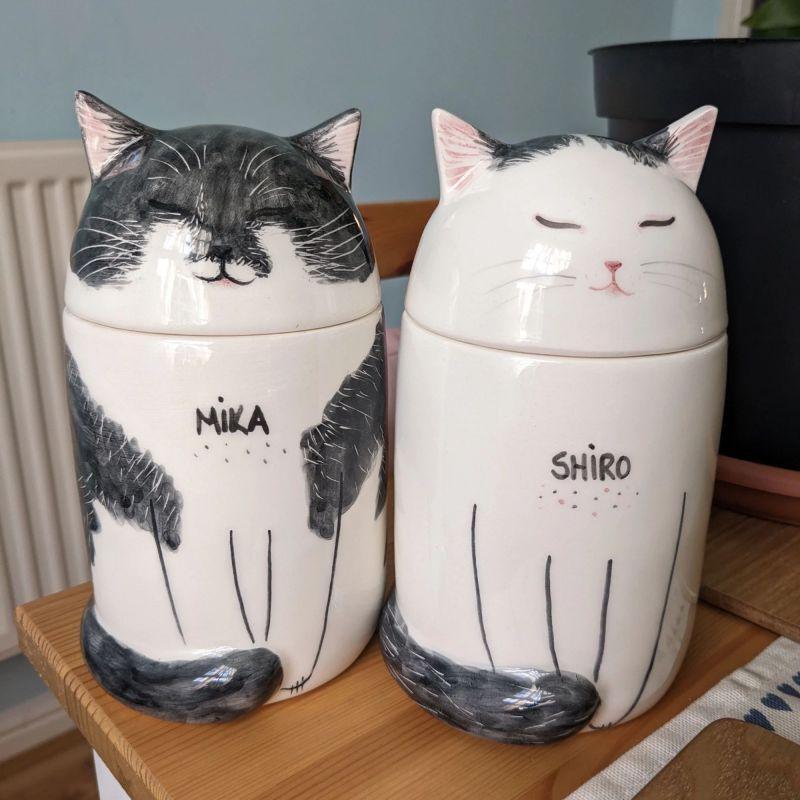 Cat Decorative Ornaments | Cookie Jar - elysianpet