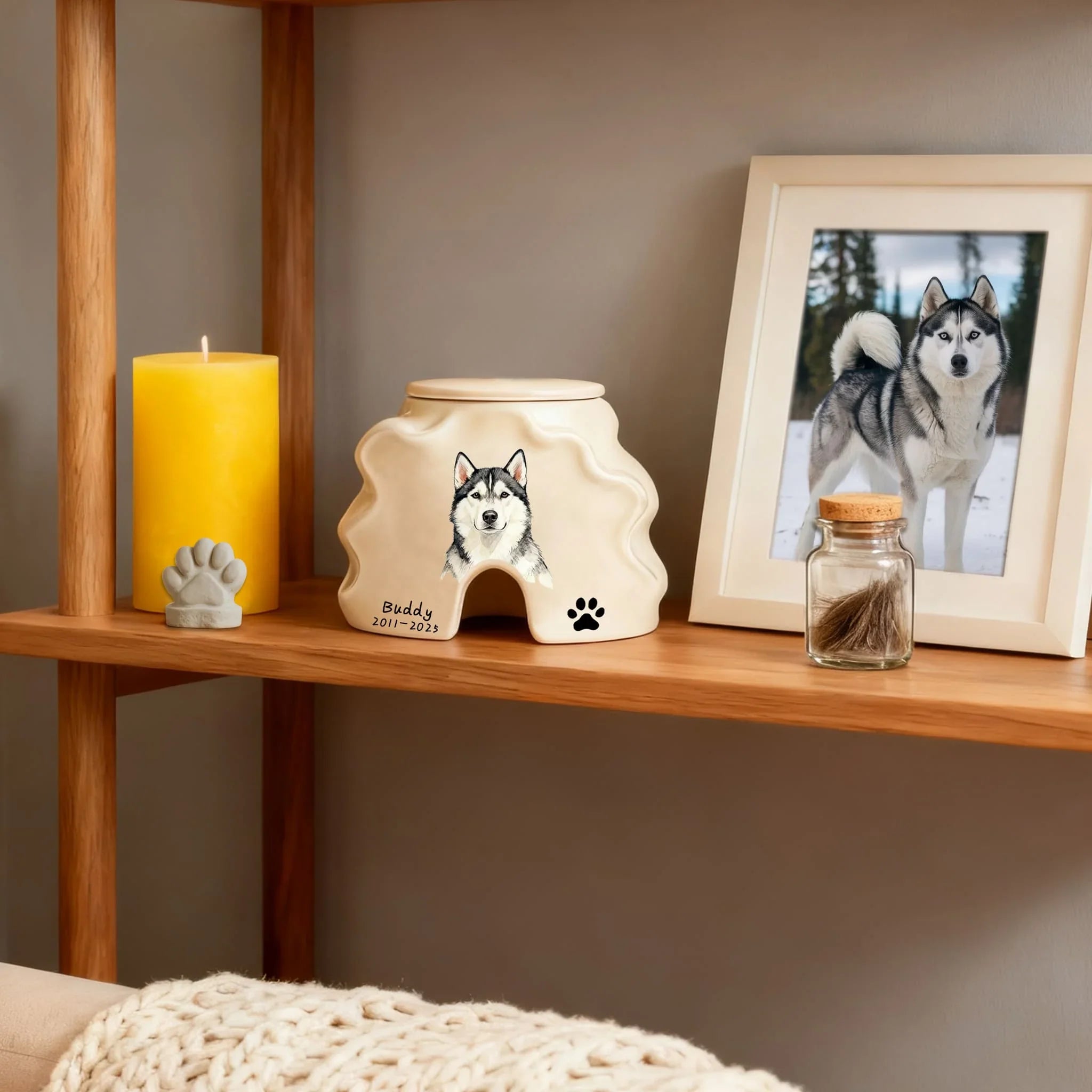 Custom Dog Urn for Ashes #BP101