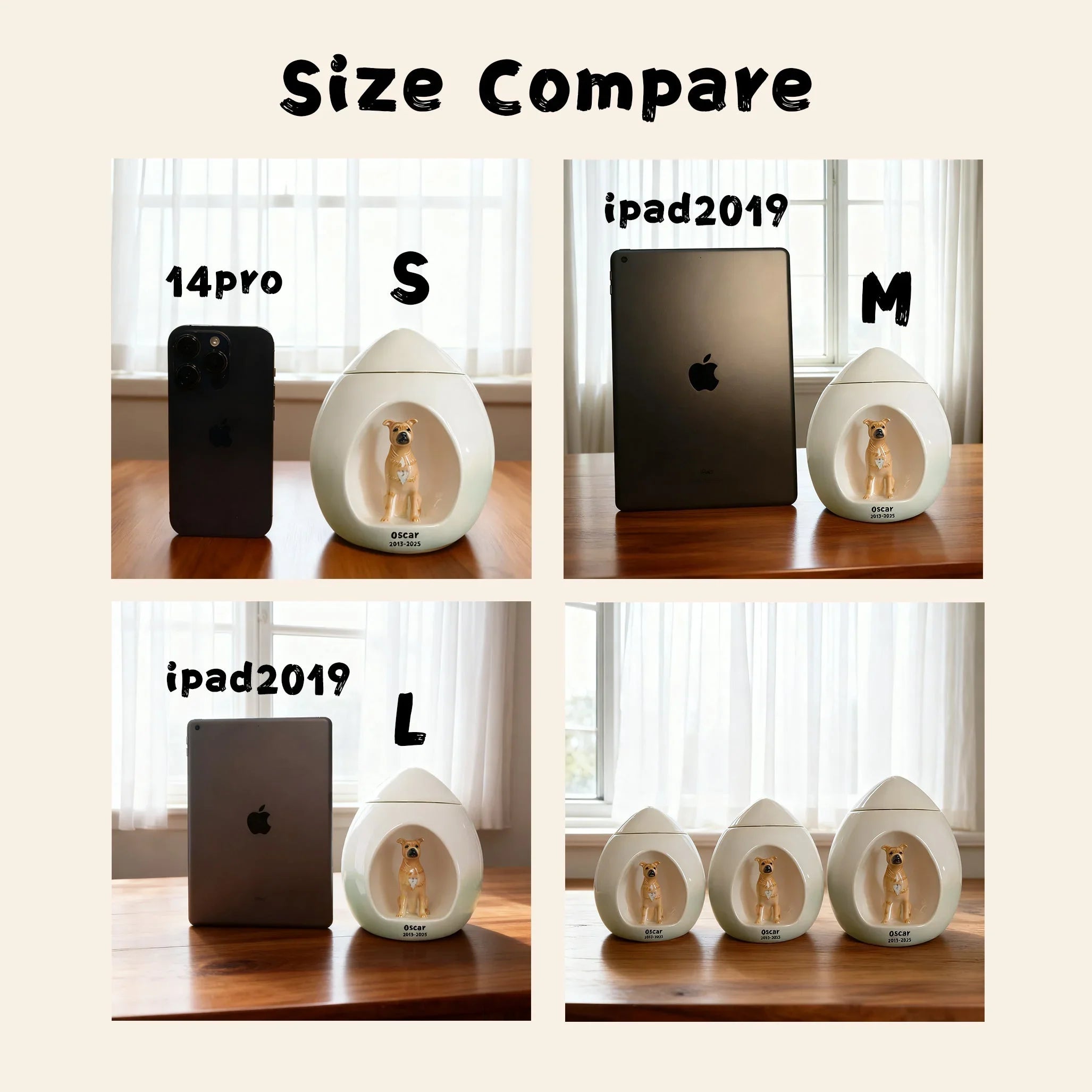 Personalized Cat Urn for Ashes – Handmade Custom Portrait Memorial with Name, A Loving Pet Keepsake