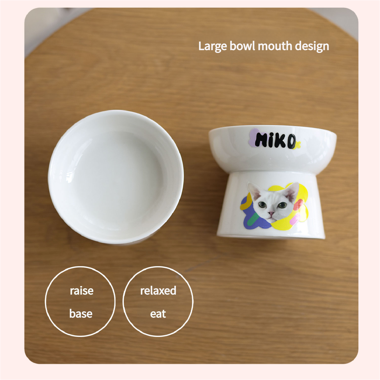 Pet custom tableware, pet tableware