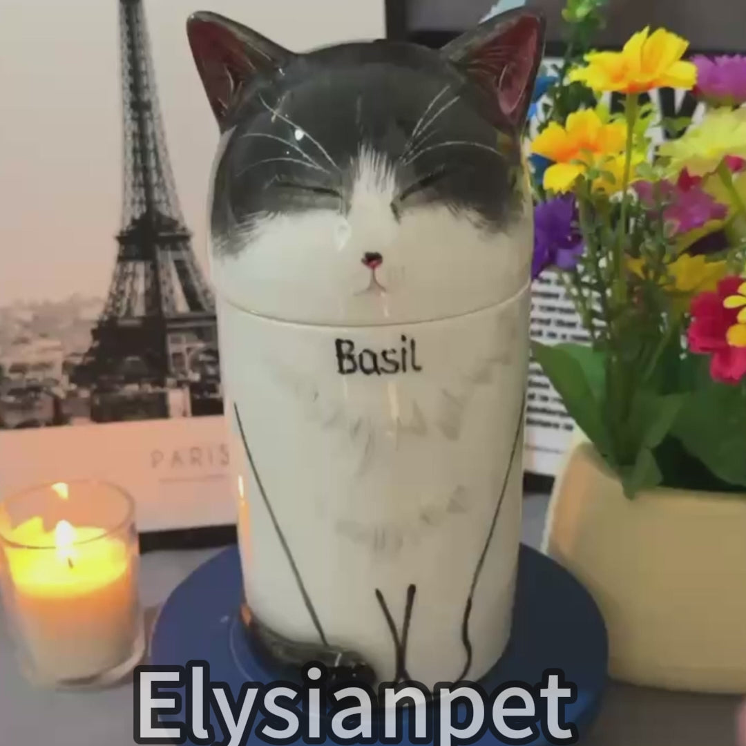 Pet urn, pet urn customization, ceramic urn