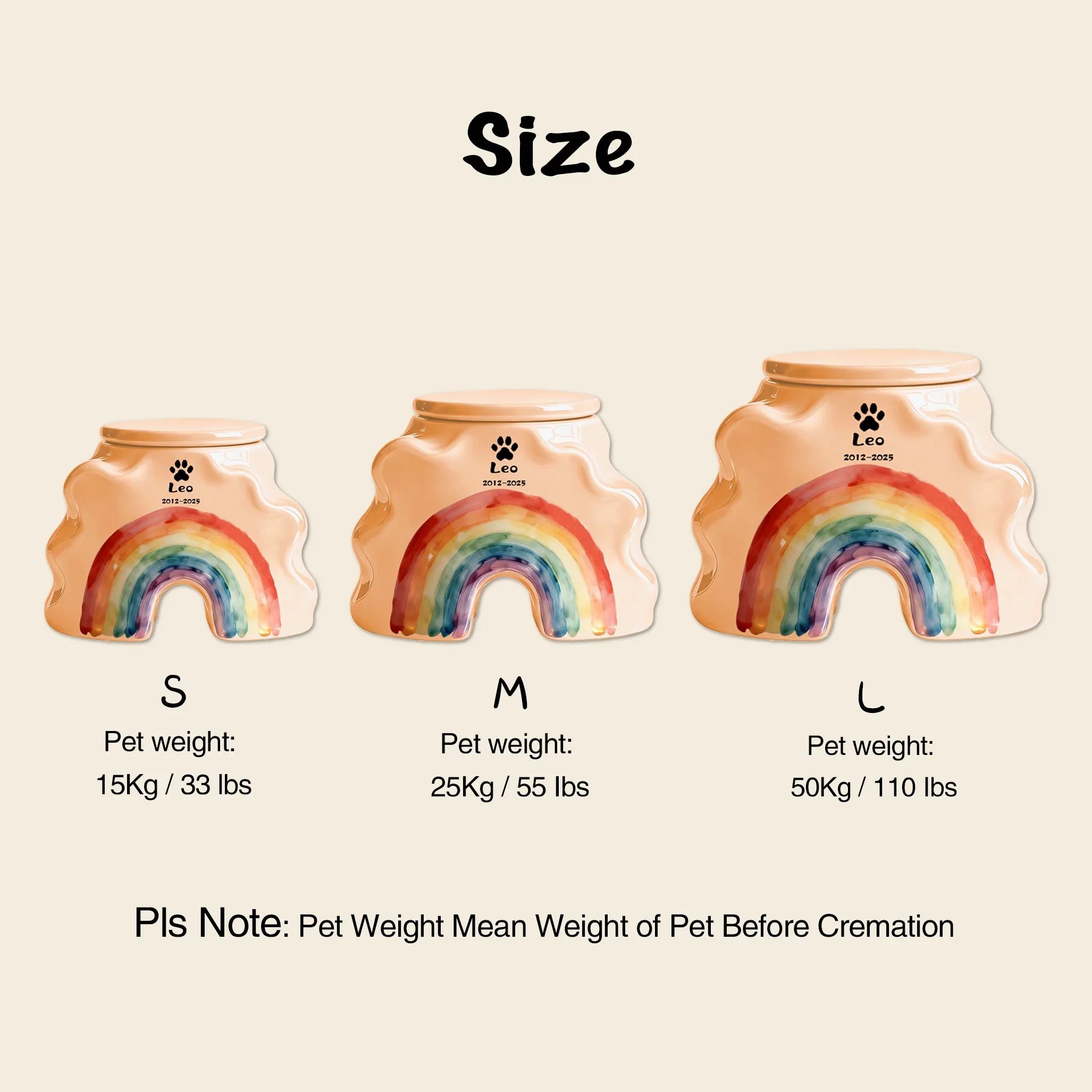 Personalized Pet Urns for Small Dogs